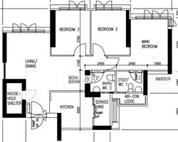 Blk 312B Clementi Ridges (Clementi), HDB 4 Rooms #486939411